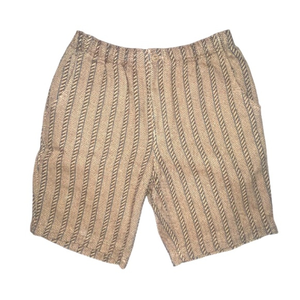 Territory Ahead Southwestern Heavy Woven Shorts elastic Drawstring Waist Size Sm